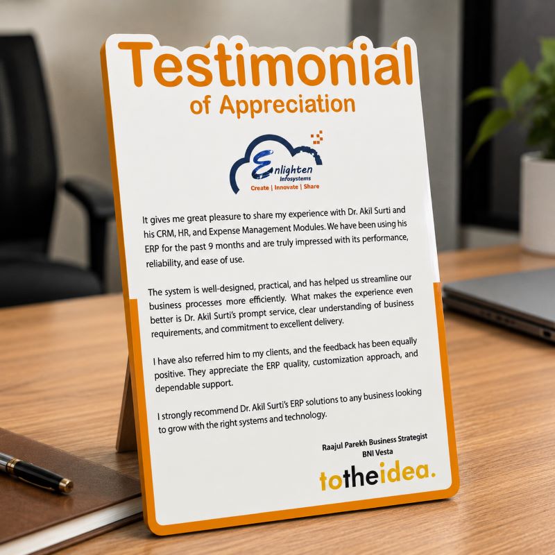 totheidea Testimonial