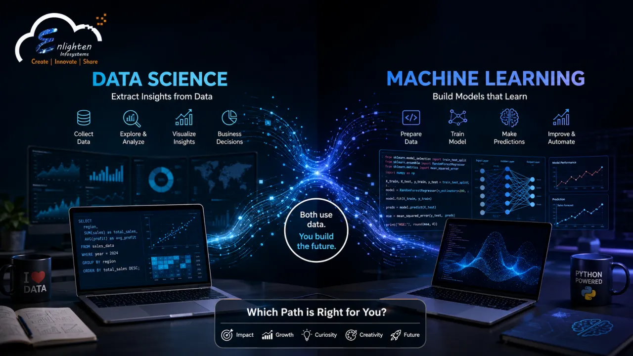 Machine Learning vs Data Science: Which Career Should You Choose?