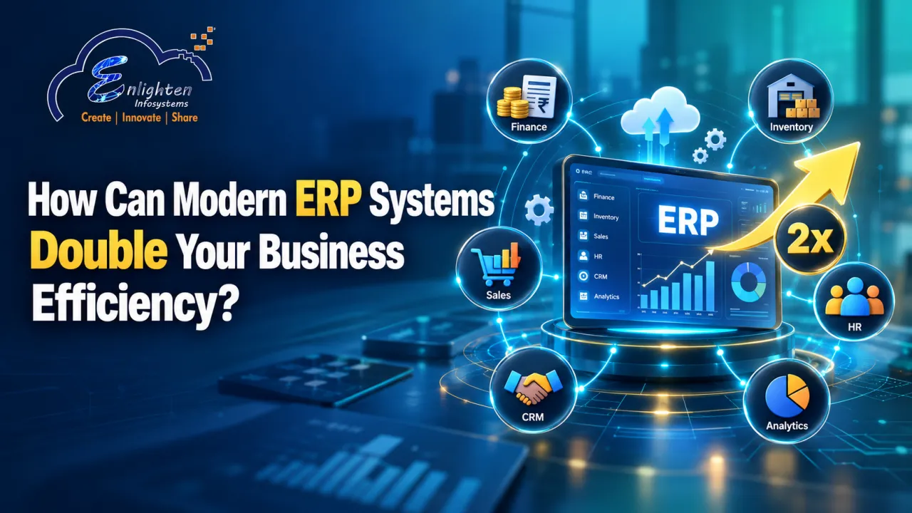 How Can Modern ERP Systems Double Your Business Efficiency?